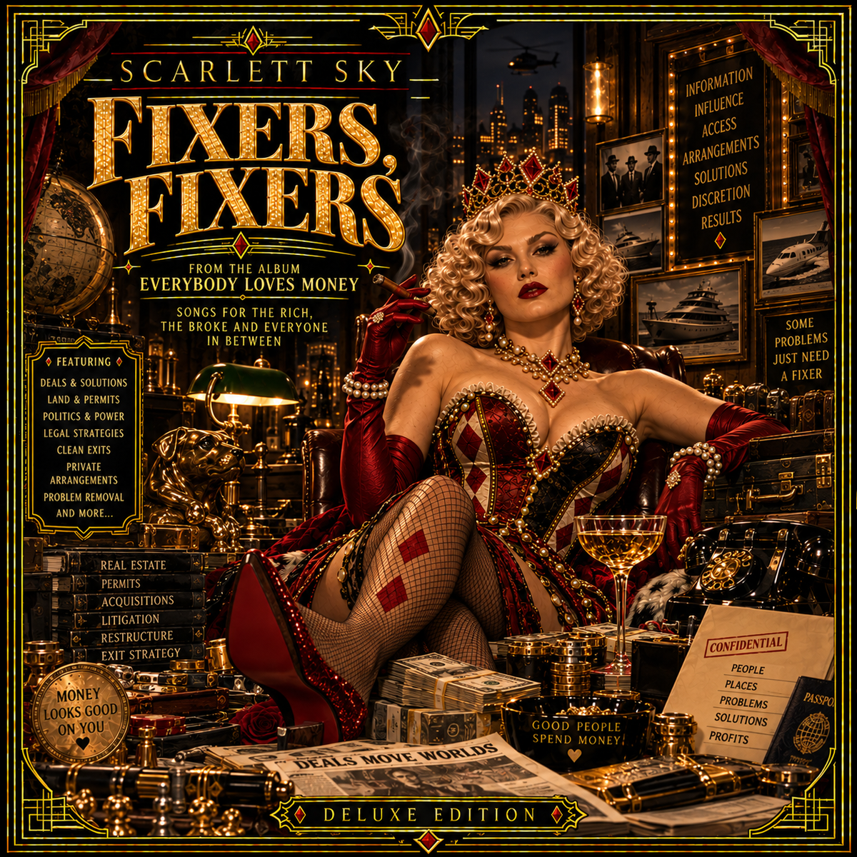 Fixers, Fixers — Everybody Loves Money — Scarlett Sky