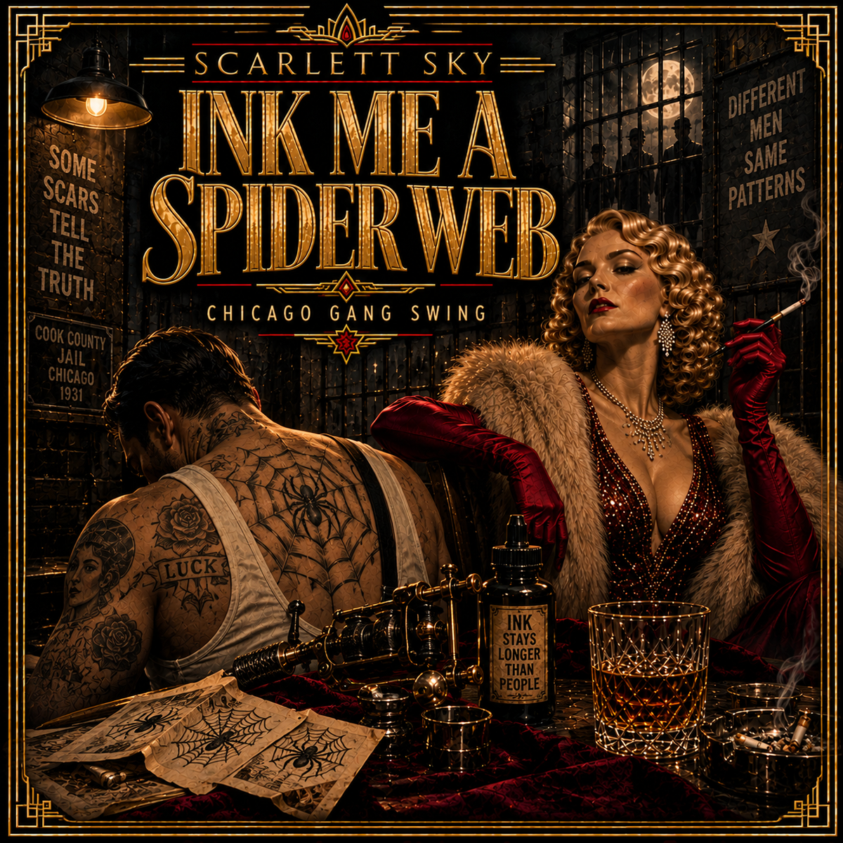 Ink Me a Spiderweb — Scarlett Sky — Chicago Gang Swing