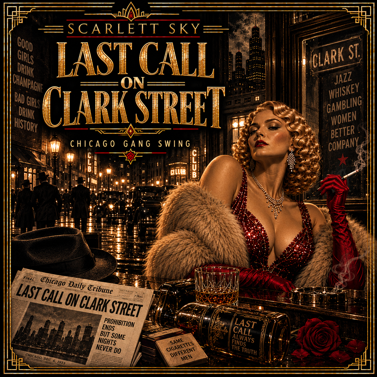 Last Call on Clark Street — Scarlett Sky — Chicago Gang Swing