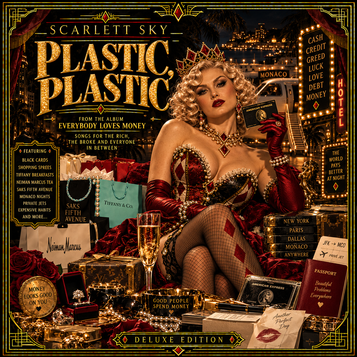 Plastic, Plastic — Everybody Loves Money — Scarlett Sky
