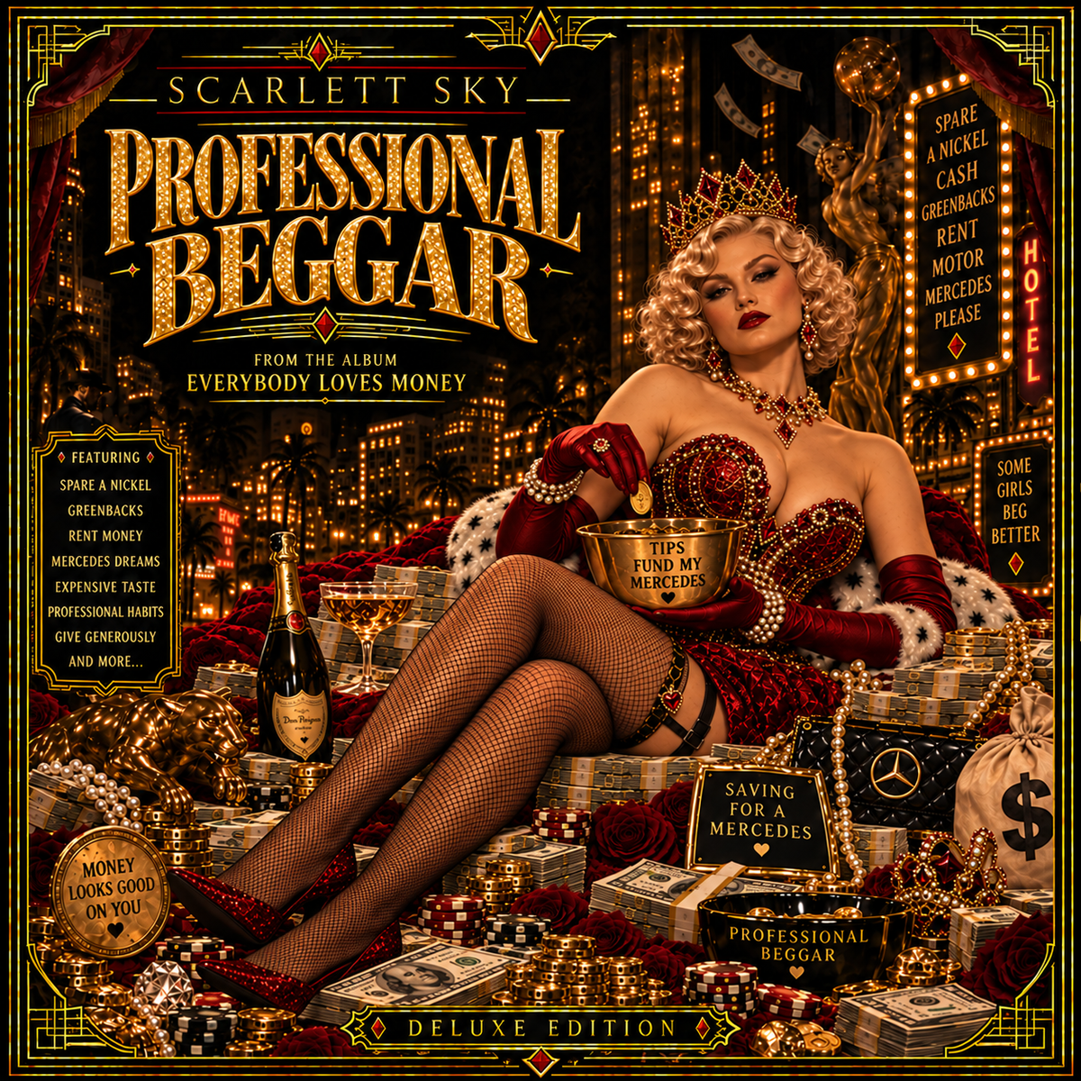 Professional Beggar — Everybody Loves Money — Scarlett Sky