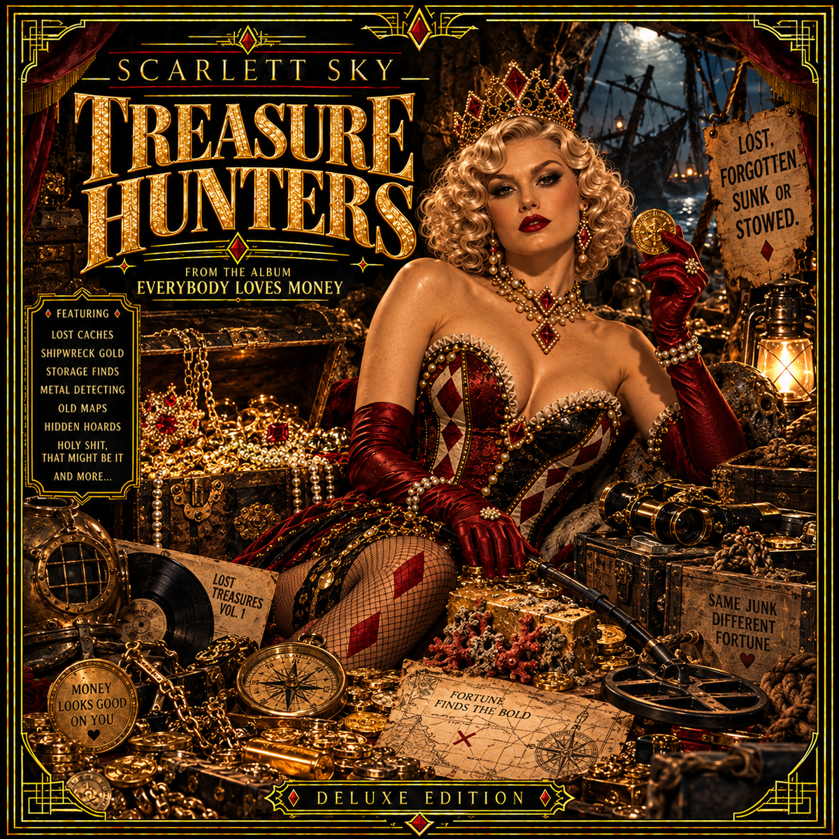 Treasure Hunters — Everybody Loves Money — Scarlett Sky